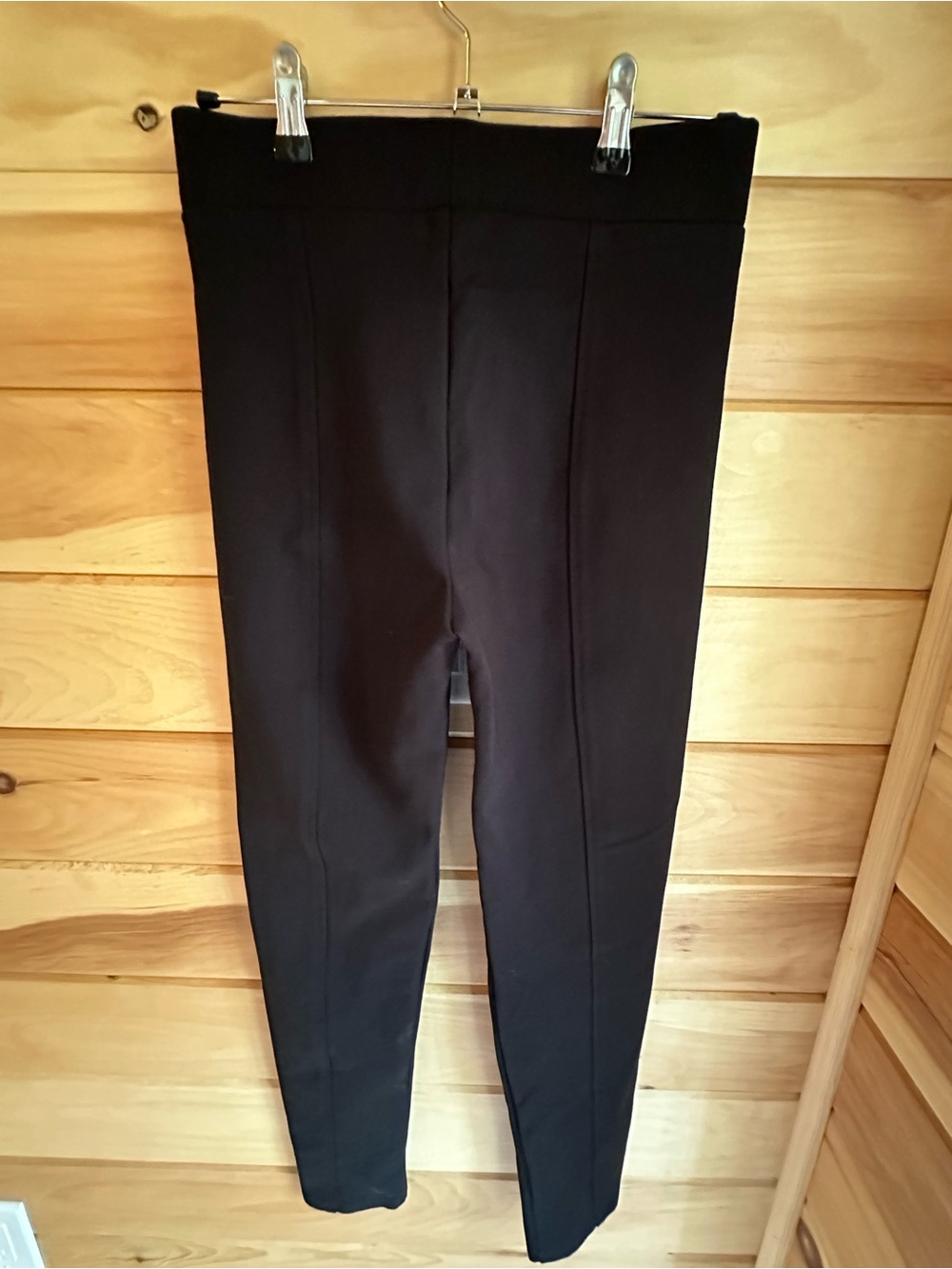 Women’s Black Slim Fit Ponte Pants